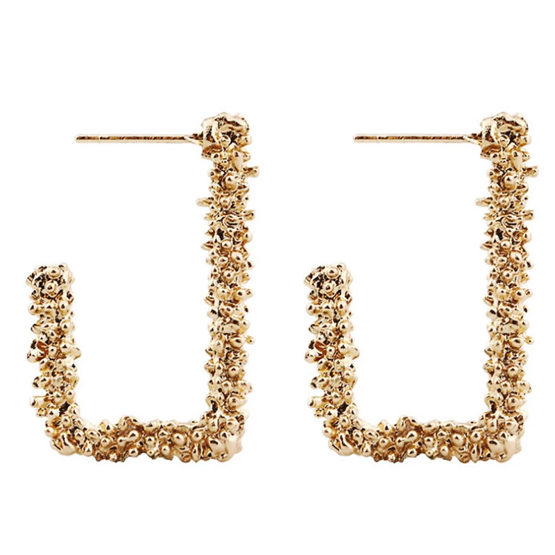 2021 Aretes Brinco Oorbellen Pattern Earrings Earpins Embossed Nails Circular Metal Literature Jewelry Bohemian Female Vintage | Украшения