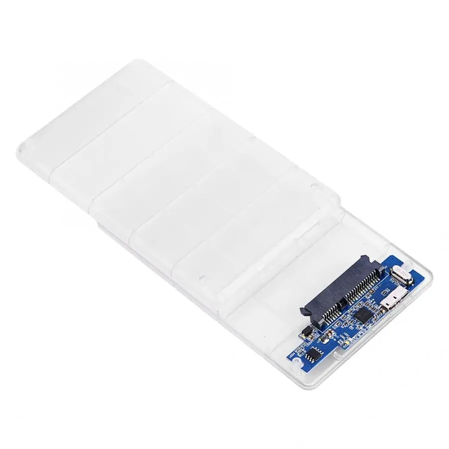 Чехол для жесткого диска 2," SATA на USB 3,0 Корпус для жесткого диска ABS HDD SSD коробка для хранения Windows 98/SE/2000/XP