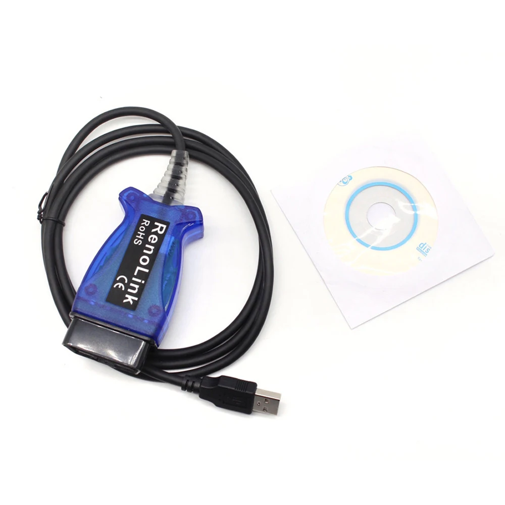 2020 Renolink V1.87 для Renault ECU Программатор Reno Link V1.87/V1.52 диагностический кабель USB