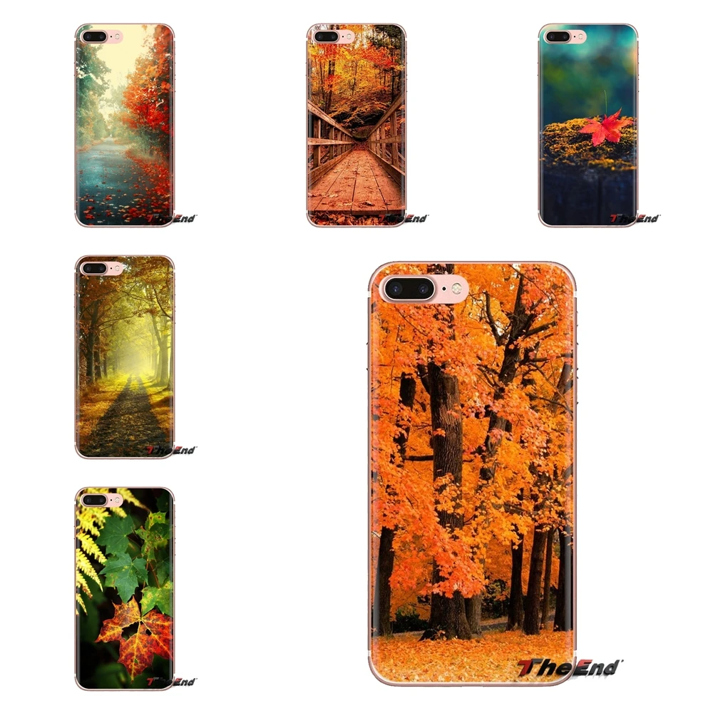 Autumn Equinox Silicone Phone Shell Covers For iPhone XS Max XR X 4 4S 5 5S 5C SE 6 6S 7 8 Plus Samsung Galaxy J1 J3 J5 J7 A3 A5 |