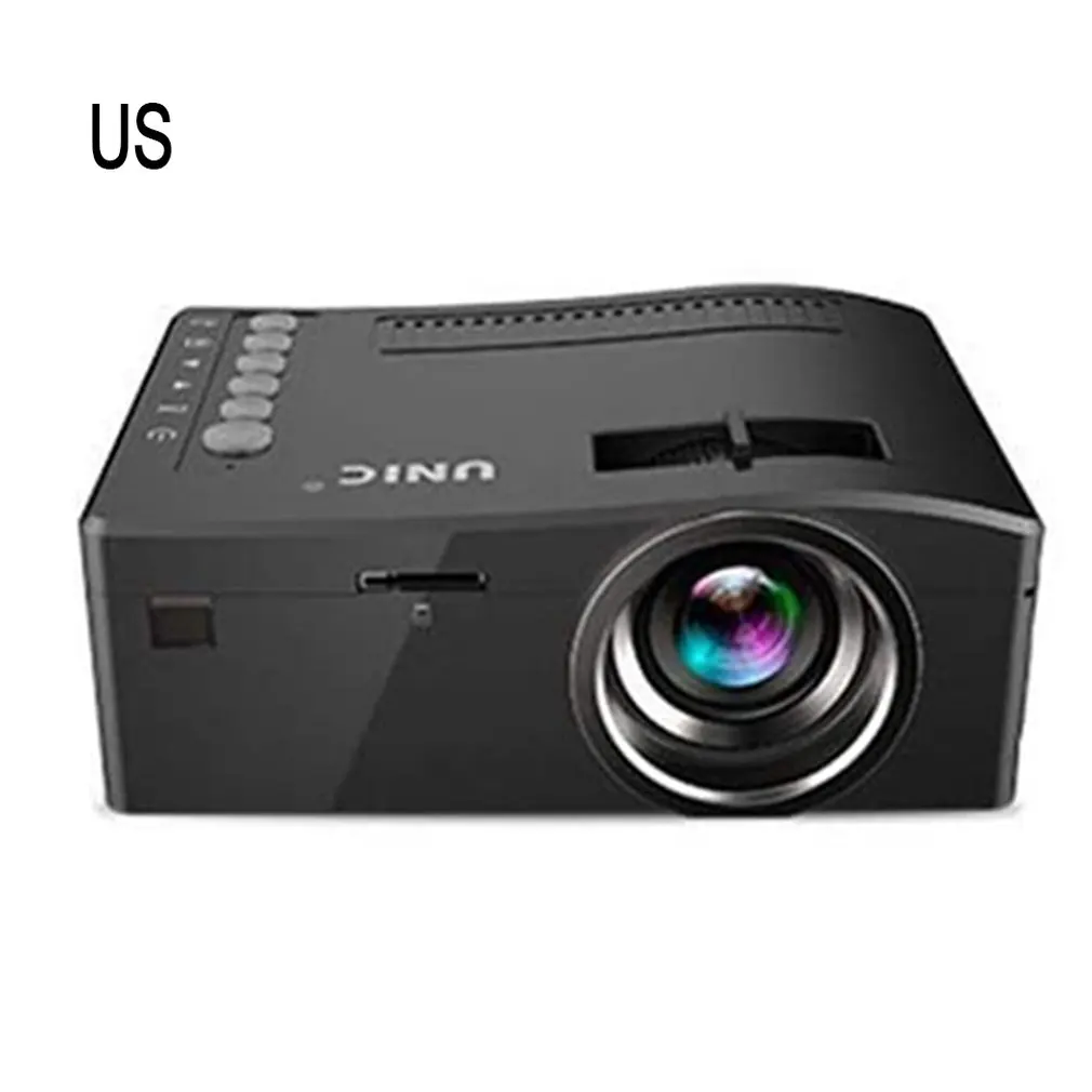 Светодиодный проектор Full HD 1080P для домашнего кинотеатра дешевый с HDMI AV SD VGA