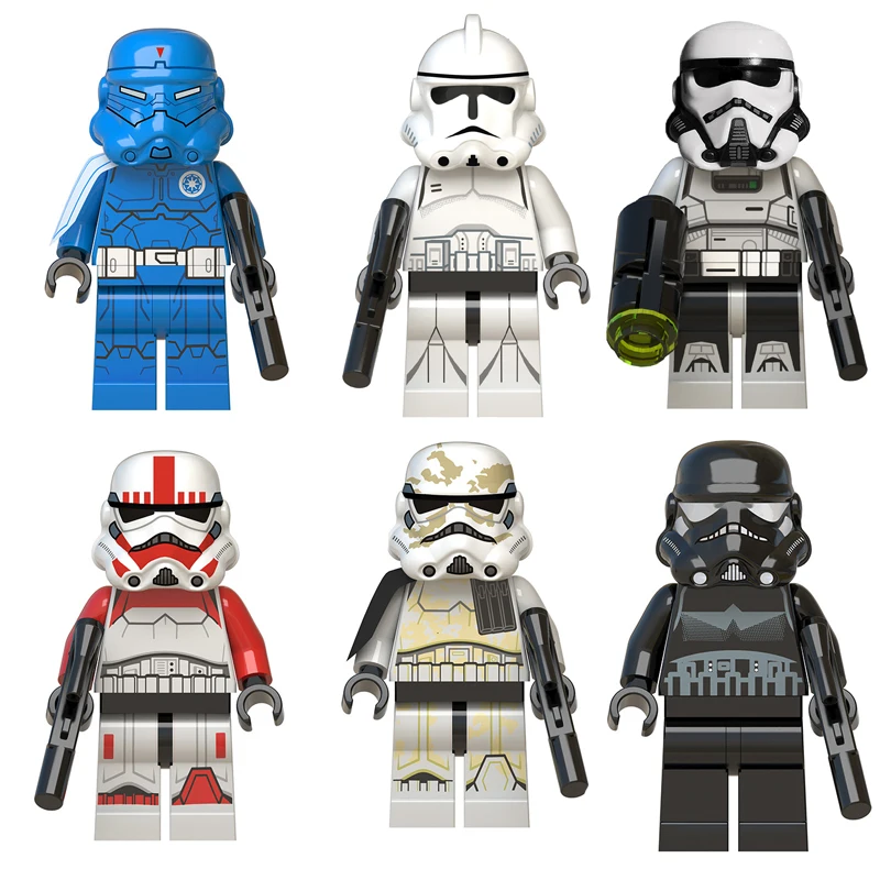 

Star Soldiers wars blocks Toy legoing starwarss figures Stormtrooper collections Building Blocks Bricks Toys for Children Gift