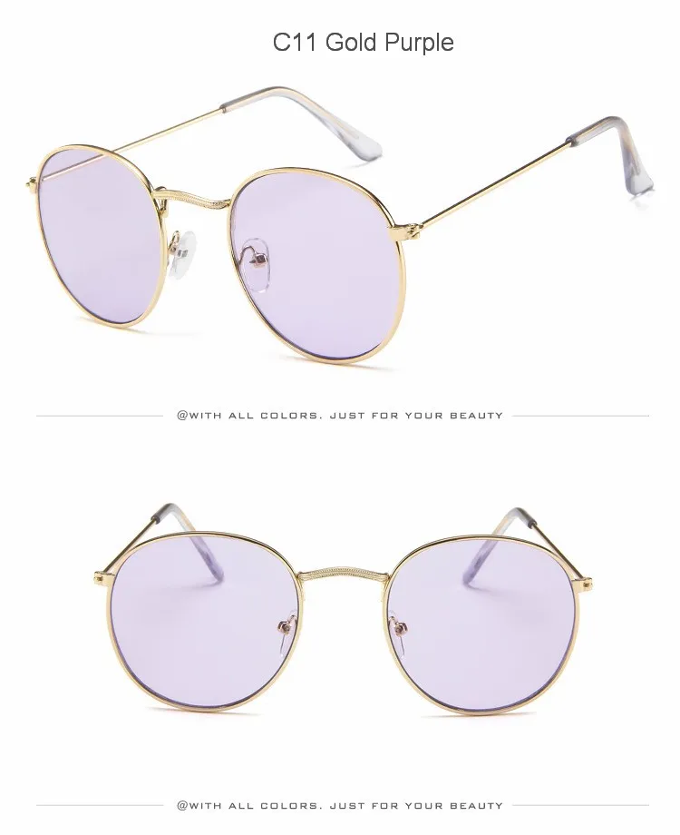 Women's Glasses MYT_0306 Sunglasses Women 2020 Classic Vintage Oval Sun Glasses Eyewear Round Mirror Small Metal Frame Oculos De Sol Gafas UV400 womens ray bans