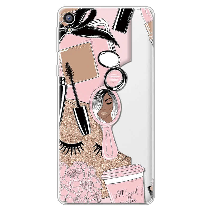 Модный Стильный чехол для макияжа Queen Sony Xperia XZ XZ2 XZ3 XA E5 X Ultra Plus Компактный Мягкий из