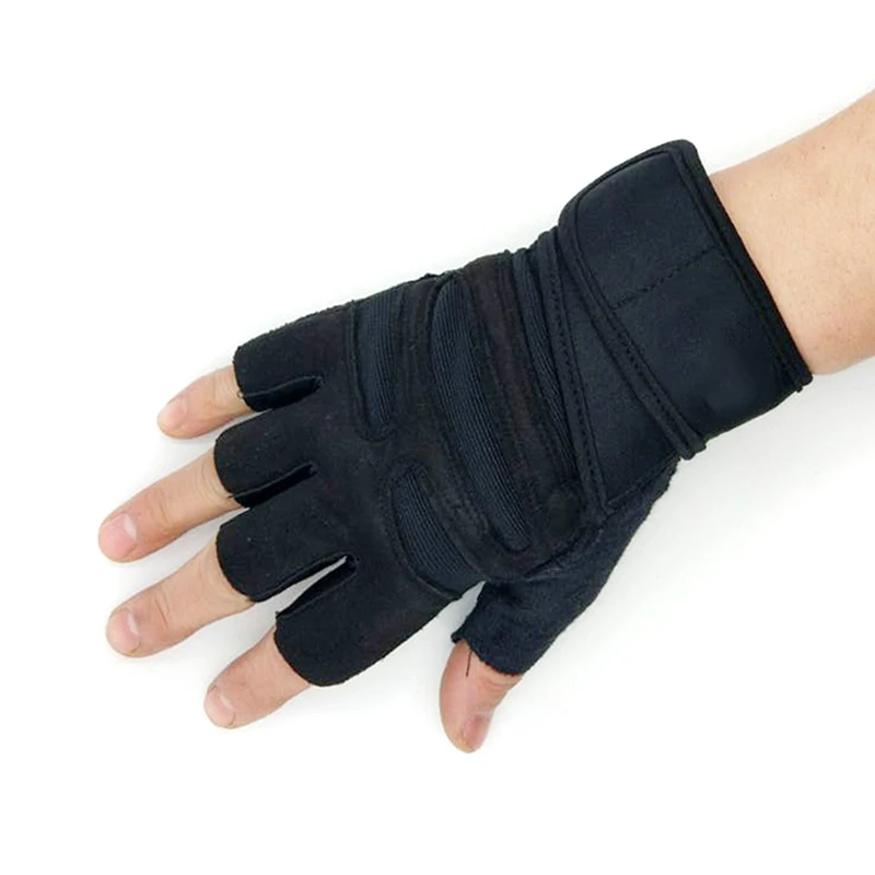 Мужские и женские перчатки для спортзала с поддержкой запястья для тренировки фитнеса тяжелой атлетики FOU99