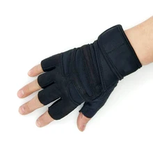 Мужские и женские перчатки для спортзала с поддержкой запястья для тренировки фитнеса тяжелой атлетики FOU99