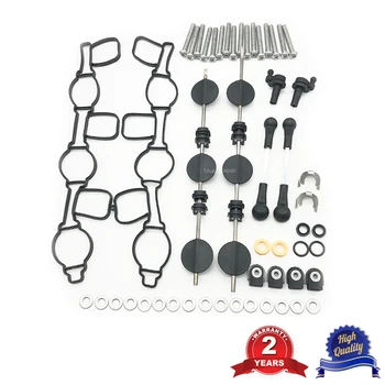 

Intake Manifold Swipl Flap Gasket Seal Repair Kit for Audi 059198212 Intake Manifold Kit Car Accessories