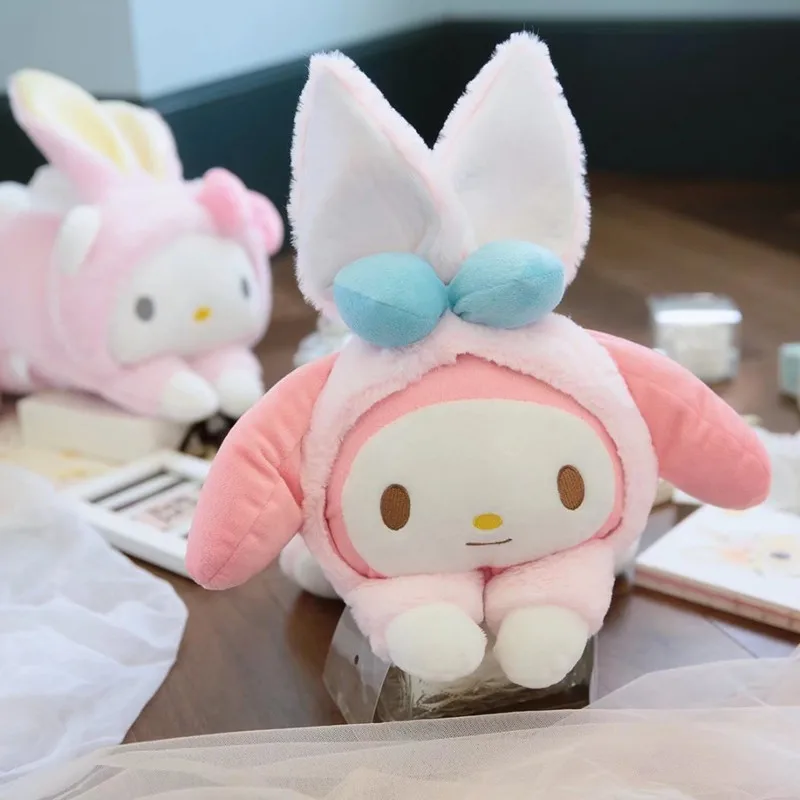 Высококачественные милые Мультяшные плюшевые куклы Cinnamoroll Melody мягкие Pom Purin