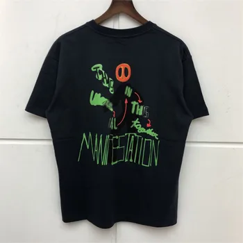 

2020ss Travis Scott ASTROWORLD T-shirt Men Women Best Quality Washed Do Old Travis Scott ASTROWORLD Top Tees