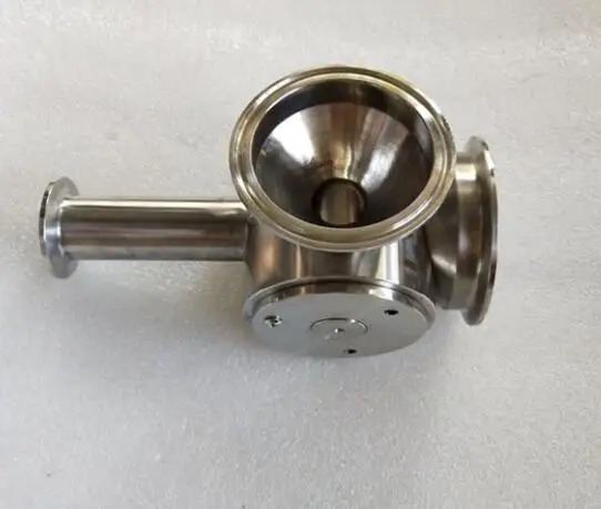 

304 316 Filling Machine Accessories 500g Paste Machine Three-way Valve Rotary Valve Discharge Valve