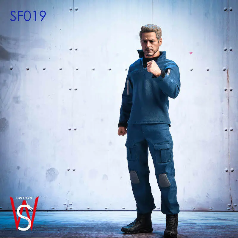 1/6 SWTOYS SF019 Мстители 4 Тони Железный человек подвижная Коллекционная кукла Фигурка модель