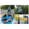 Dress Up Occupation Pretend Play America Police Special Agent Officer Badges Card ID Cards Holder With Chain And Belt Clip 4