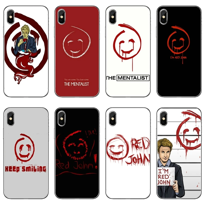 

The Mentalist Red John horror For Samsung galaxy A10 A30 A40 A50 A60 A70 xiaomi mi 9 redmi note 7 for huawei p30 lite pro case