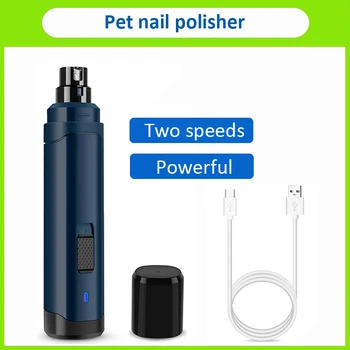 

Rechargeable Electric Pet Nail Grinder Pet Paws Trimmer Dog Nails Grooming Tool Cat Nail Clipper Trimming Cutter USB Charging