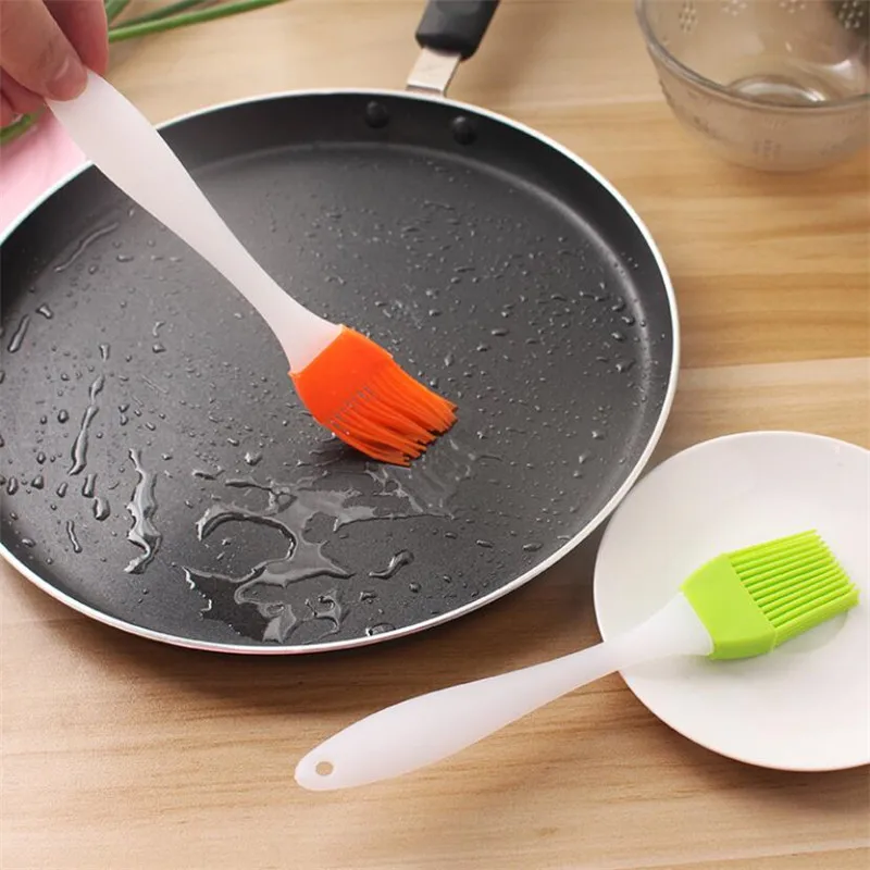 Barbecue Brush Split Type High Temperature Resistant Silicone Oil Brush Cake Baking Cream Cooking Kitchen Household Tools silicone cake brush pastry brush