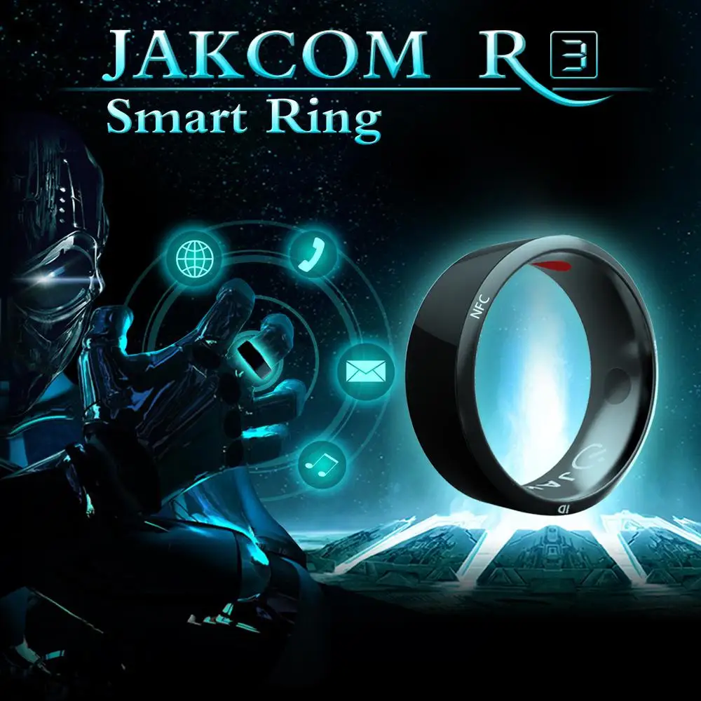 

JAKCOM R3 Smart Ring Hot sale in Wristbands as y5 smart bracelet montre sport femme mi smart band 4