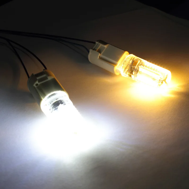 Dozzlor G9 Светодиодная лампа заменяющая галогенную лампу 9 Вт 64LED 12 104LED AC 220 В прочная