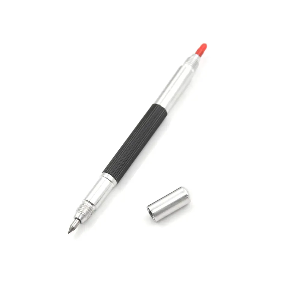 Pluma de punta de acero de tungsteno, herramientas de marcado de construcción de Metal, carcasa de vidrio, cerámica, 145mm, 1 Uds.