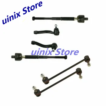 

ONE SET 6PCS Tie Rods Inner Outer & Sway Bar Link Set FOR NISSAN Sentra 07-12 OEM