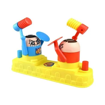 

New Double Person Penguin Bar Party Toy Red And Blue Offensive And Defensive Battle Toys For Kids
