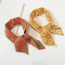 Шарфы для мальчиков и девочек; коллекция года; зимние модели для родителей и детей; модные шерстяные шарфы для взрослых и детей