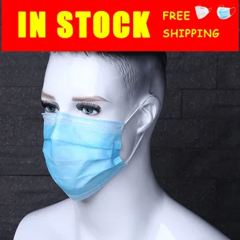 

Non Woven Disposable Face Respirator Mask 3 Layer Earloop Activated Carbon Anti Dust Proof Mouth Mask