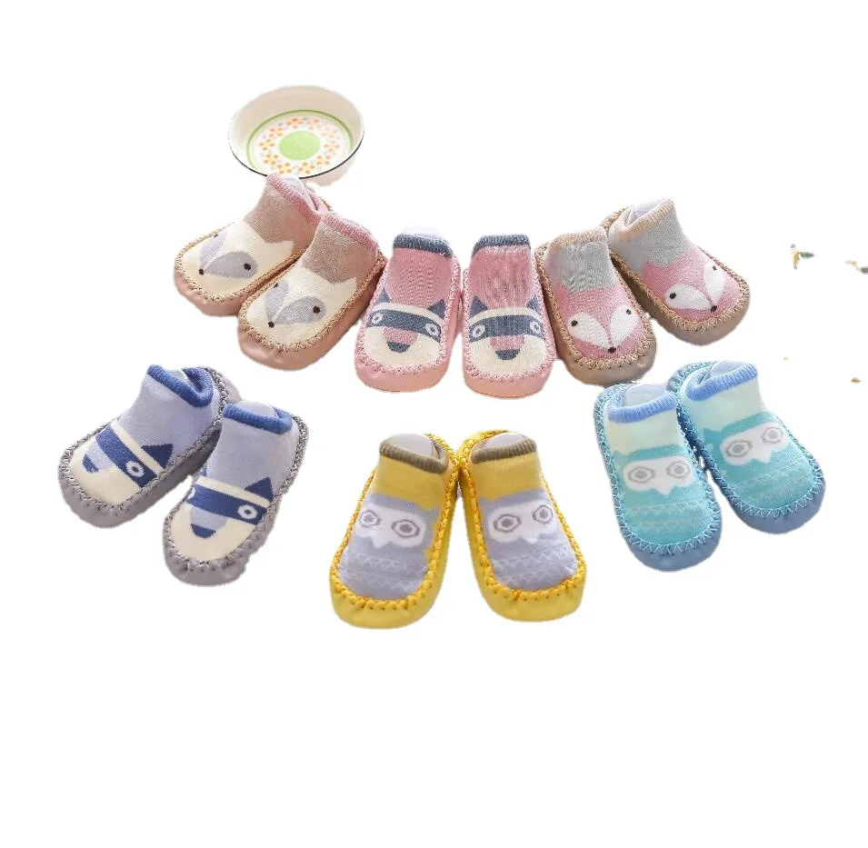 Baby Socks With Rubber Soles Infant Sock Newborn Autumn Children Floor Socks Shoes Anti Slip Soft Sole Sock