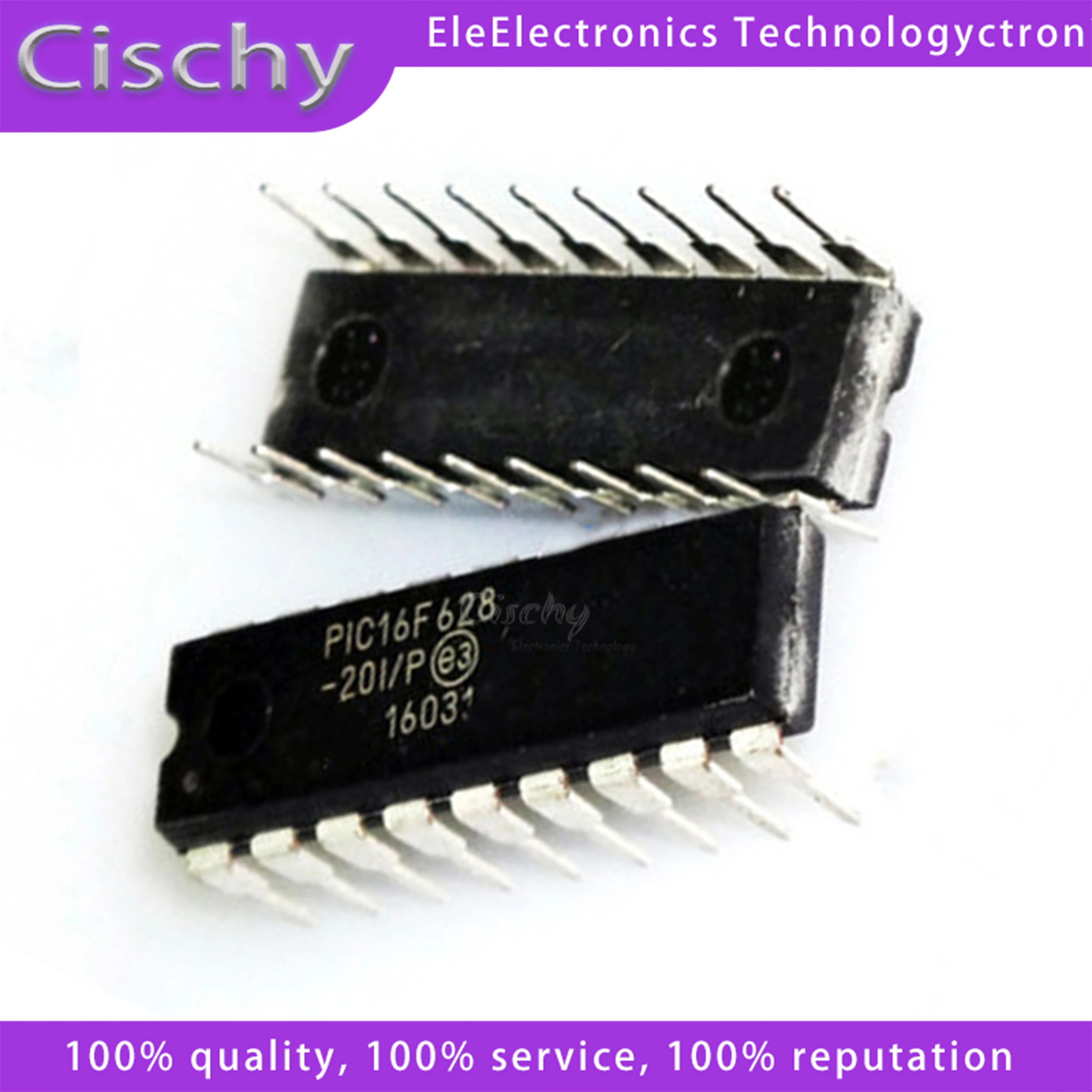 

10pcs/lot PIC16F628-20I-P PIC16F628-04/P PIC16F628 DIP-18 New original In Stock