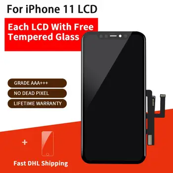 

10 Piece Fast DHL Shipping Replacement Touch Screen Assembly LCD Display For iPhone 11