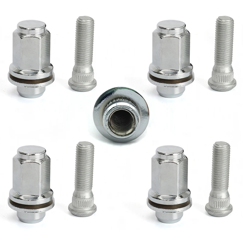5sets Replacement Wheel Lug Nut And Stud For Lexus For Toyota For Scion