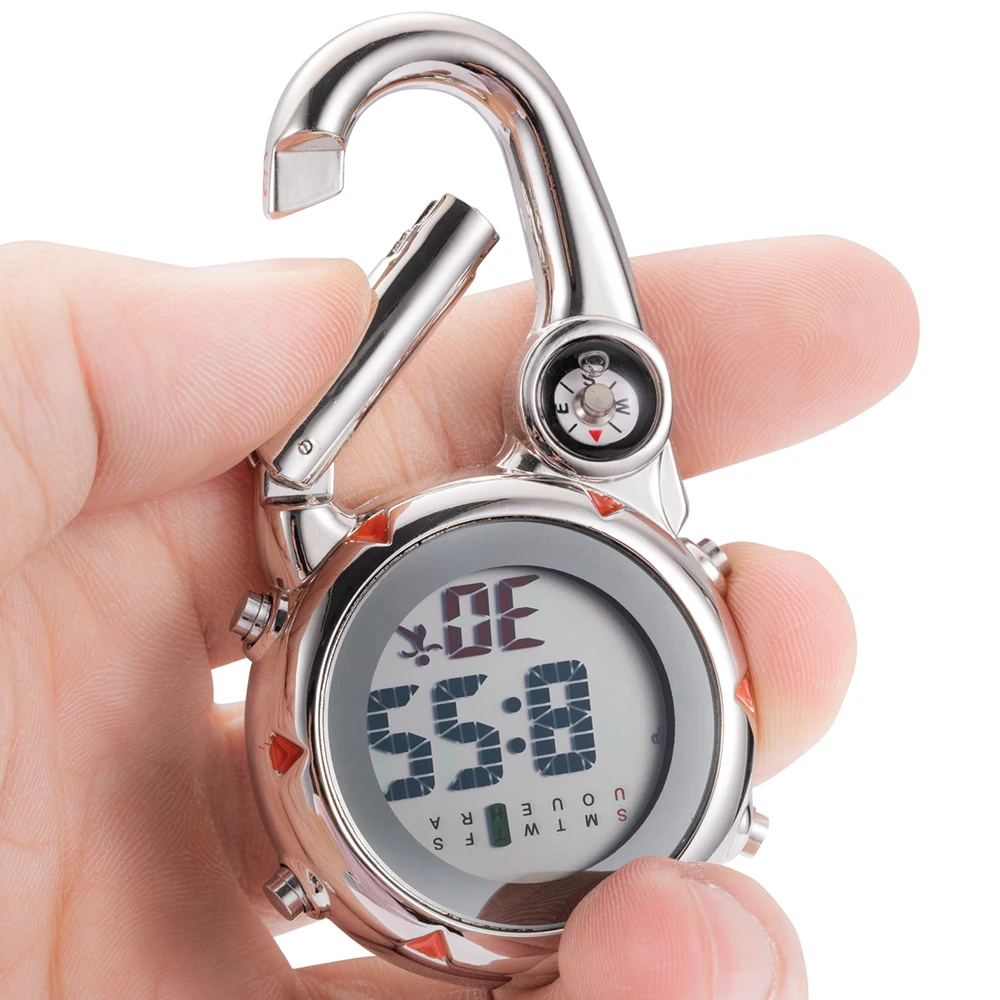 digital carabiner watch