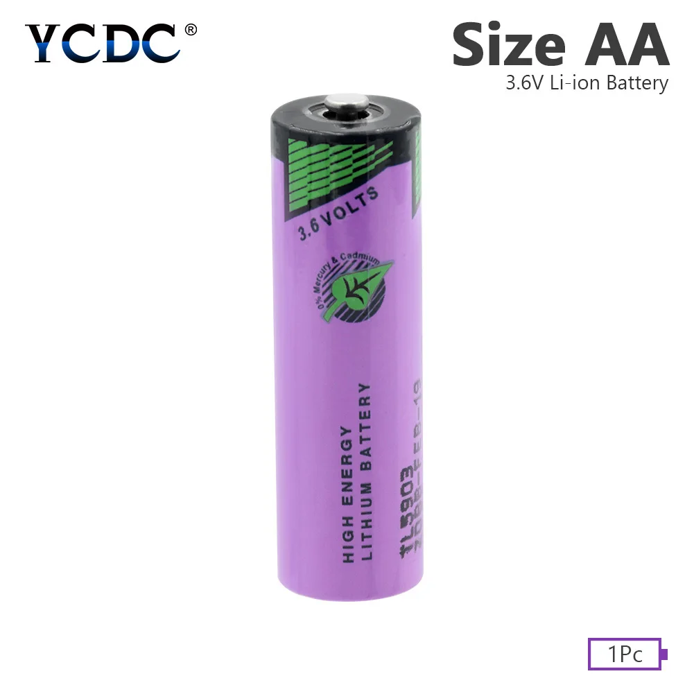 TL-5903 ER14500 14505 AA батарея 3,6 V 2400mAh литиевая батарея plc 14500 TL5903T SL-760 для счетчика смарт-карт Первичная сухая батарея