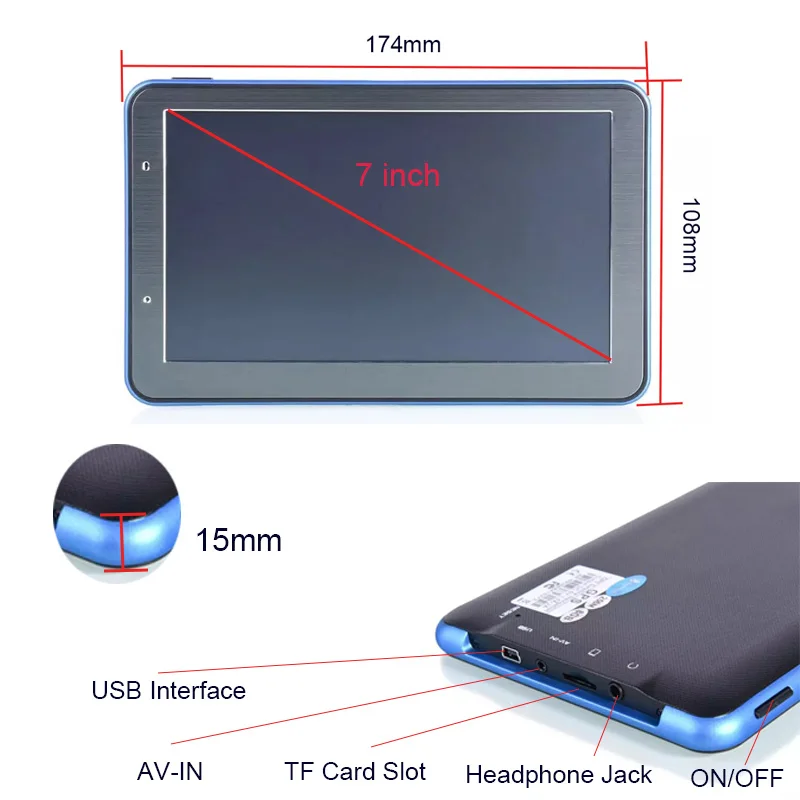 " HD Автомобильный gps навигатор Bluetooth Navitel последняя европейская карта Sat nav gps навигатор с солнцезащитным козырьком 30 шт