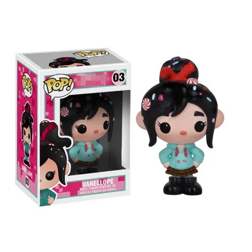 Эксклюзивный Funko pop официальный Wreck It Ральф-ванеллопа Виниловая фигурка Коллекционная модель игрушки с оригинальной коробкой
