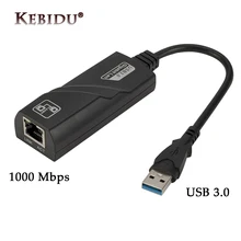 Новинка; 10/100/1000 Мбит/с USB 3,0 Gigabit Ethernet RJ45 LAN сетевой адаптер Ethernet сетевой карты для все в одном ПК \'