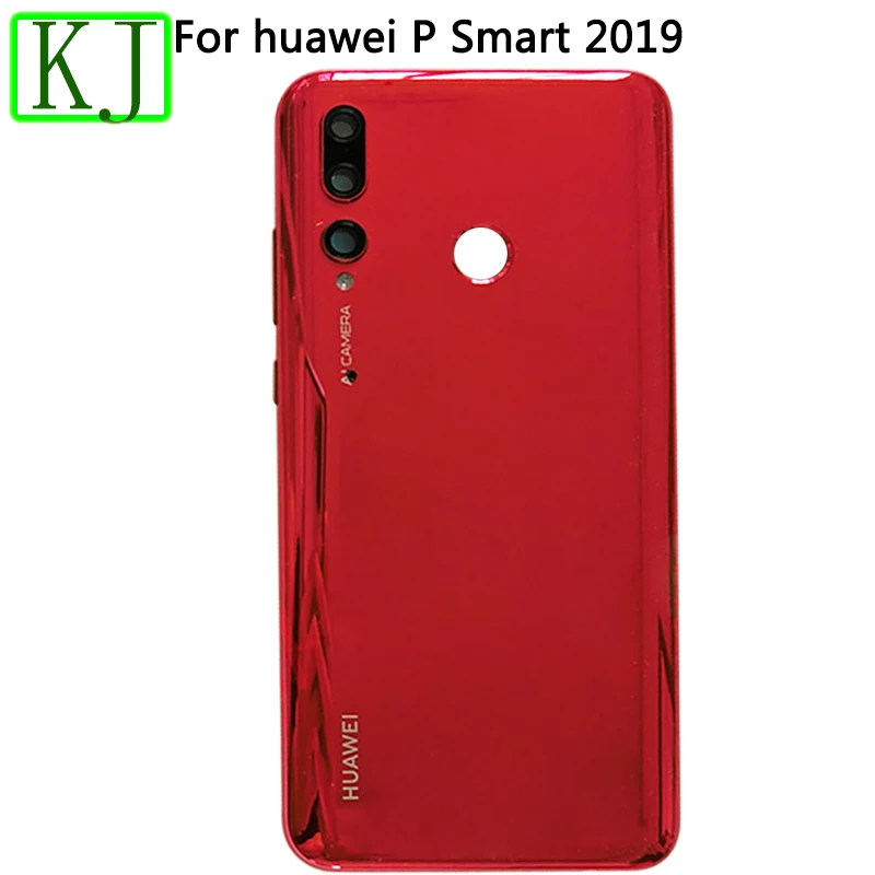 Для huawei P Smart чехол для батареи Задняя панель для задней панели P Smart задняя крышка - Цвет: Red