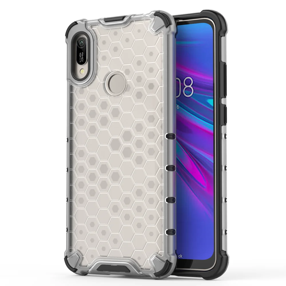 For Hauwei Honor 8X Y9 Y6 Prime Y7 Mate 20 New TPU+PC Honeycomb Rugged Hybrid Armor Hexa Core Case Cover Shockproof Shell KY390 | Мобильные