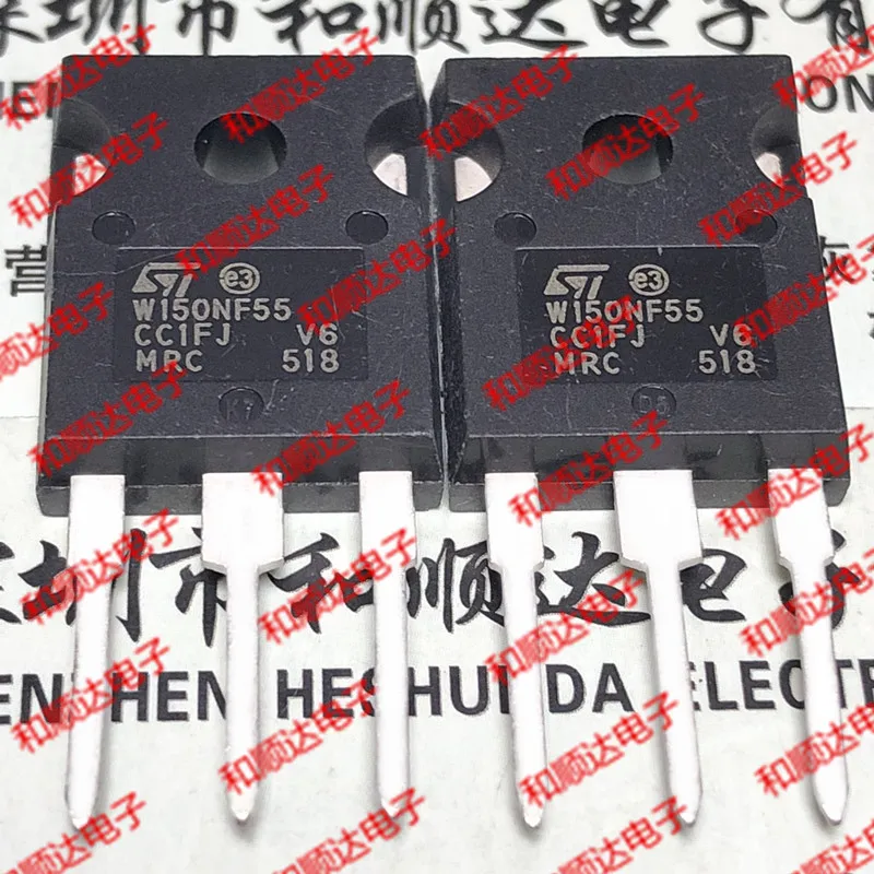 10 шт./лот W150NF55 STW150NF55 новые имеющиеся в 247 55В 120A