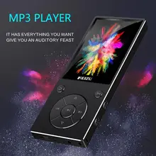 Original MP3 player with pedometer Bluetooth 4.2  Build in speaker metal FM Radio support SD card up to 128GB
