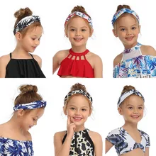 Зима, хит нейлоновая повязка на голову, Детская повязка на голову для девочек летние купальные Йога Водонепроницаемый повязка на голову