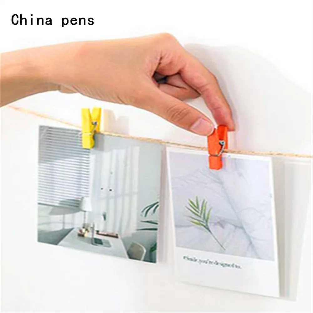 Wooden Clips 25mm-72mm For Photo Clips Clothespin Craft Decoration