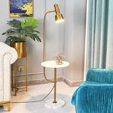 Скандинавские минималистичные Роскошные блестящие металлические мраморные светодиодные торшеры, Современная гостиная, спальня, кабинет, студия, домашний декор, салон, кафе