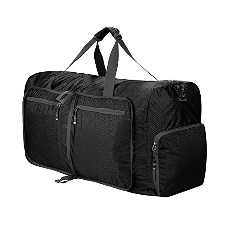 

Large-Volume Breathable Waterproof Foldable Nylon Material Travel Bag Hand Bag Gym Bag Customizable