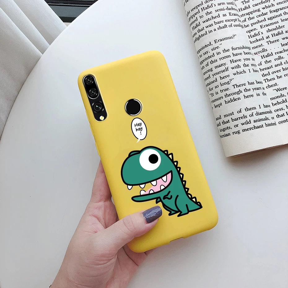 Stylish Cartoon TPU Silicone Cover for Huawei Honor 9X Premium