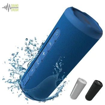 

Sound Crush BZOOM Portable Bluetooth Speaker with 360 Degree Loud Deep Bass n IPX7 Waterproof Good for Pool Beach Party Outdoor