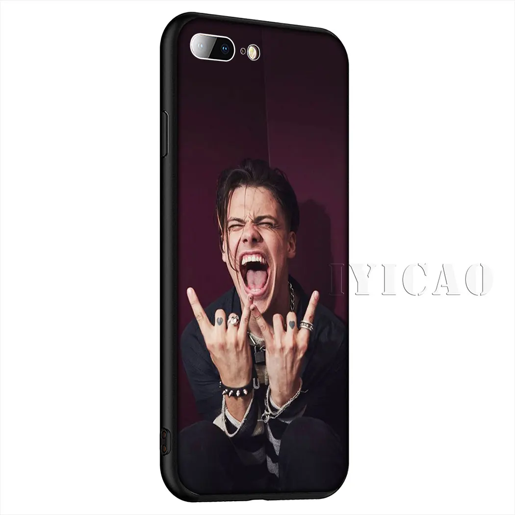 Yungblud классный черный мягкий силиконовый чехол для iPhone 11 Pro XR X XS Max 6 6S 7 8 Plus 5 5S SE