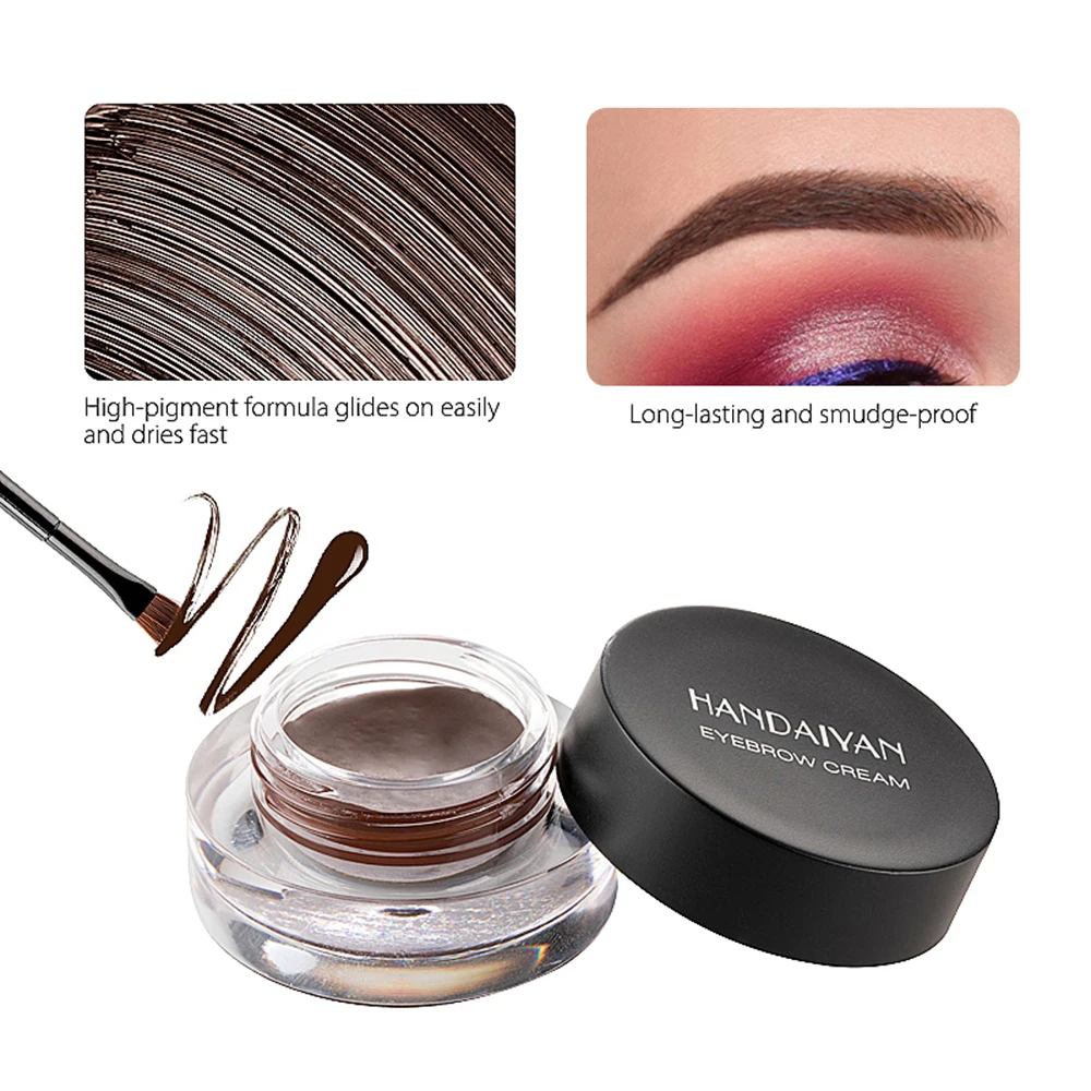 HANDAIYAN 12 Colors Long Lasting Eyebrow Cream Eyeliner Cream