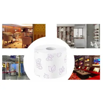 

6 Rolls Premium napkin Roll Paper ,3 Layers Bath Toilet Paper Faint Scent Soft