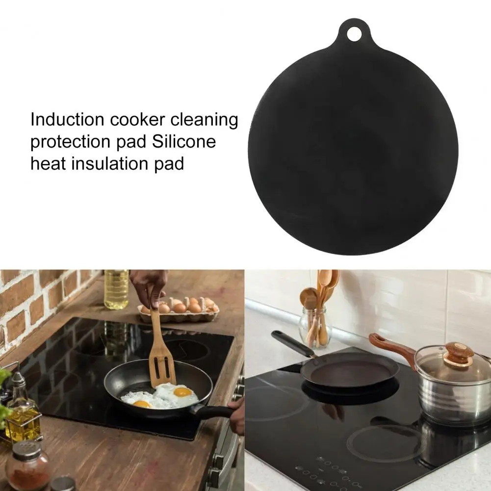 Silicone Induction Cooker Clean Protection Pad Induction Cooktop Mat  Fireproof Protection Induction Baking Plate Protector Tools - AliExpress