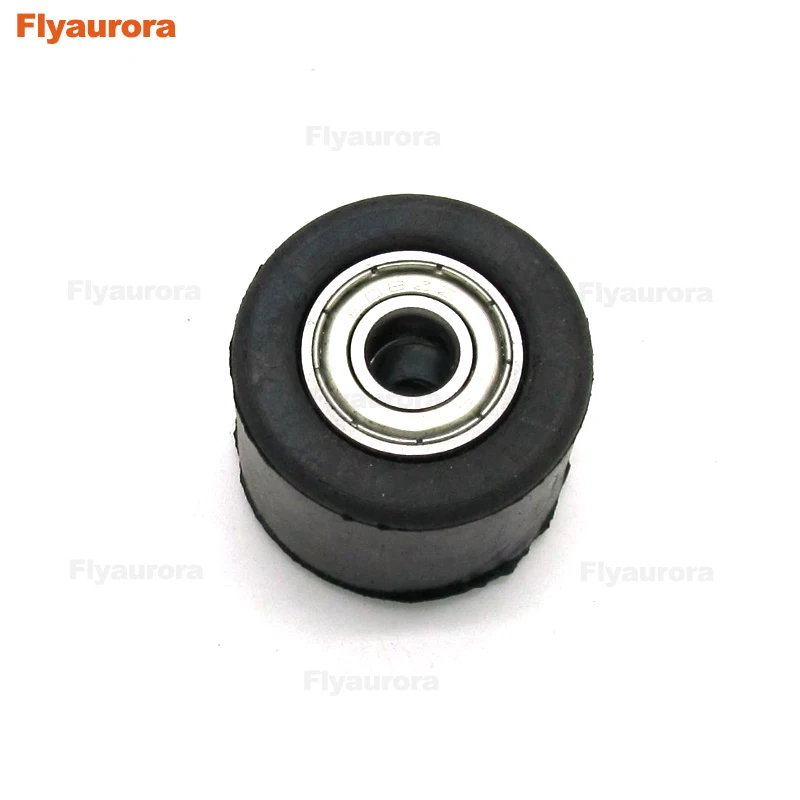 

Off-Road Motorcycle Rubber And Iron Chain Tensioner Pulley Modified 8MM Rolling Wheel Non-Slip Tire Bearing Accessories Flyauror